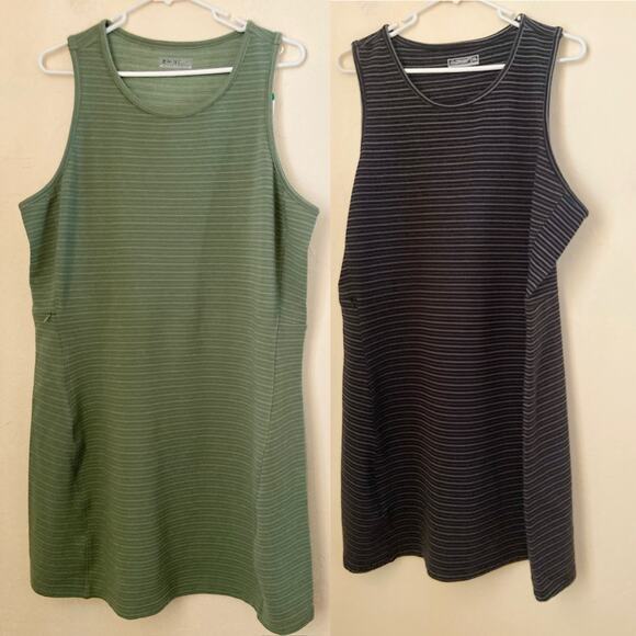 Hi-Tec Women's Performance Ottoman Dress Lot of 2 Size XL  Green + Black NWT - Picture 1 of 14